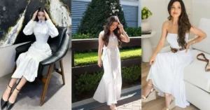 What Color Heels with White Dress