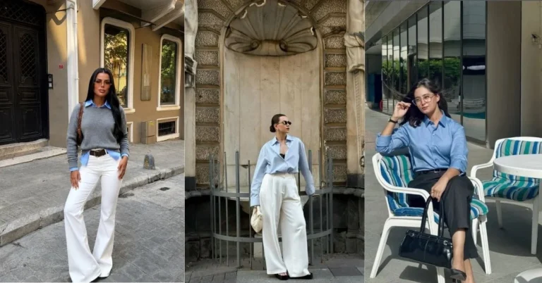 Blue Button Down Shirt Outfit
