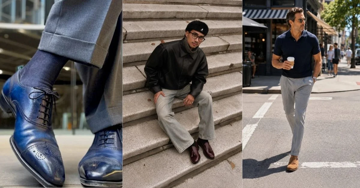 What Color Shoes with Grey Pants