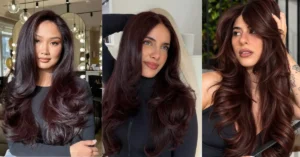 Deep Cherry Brown Hair Color Ideas