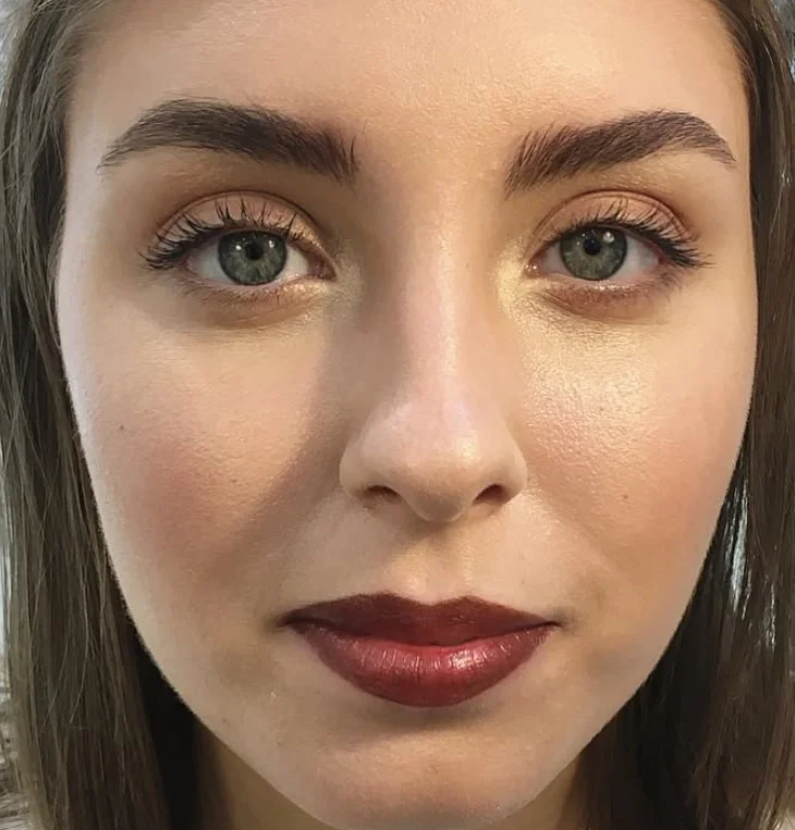 Blackberry lipstick in an intense, dark berry-purple shade for dramatic lips.